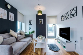 Media City 2Bed Apartment, Amazing Views, Smart TV, Perfect For Contractors, Professionals, Families And Leisure